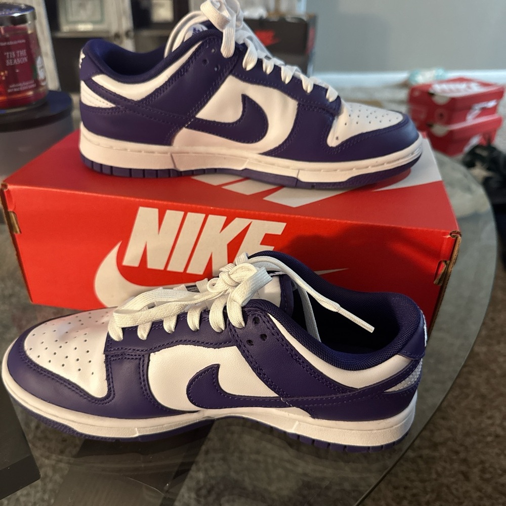 Purple Nike Dunks